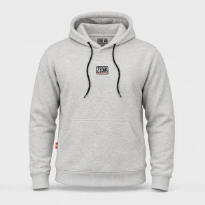 Hoodie Blanco Jaspeado
